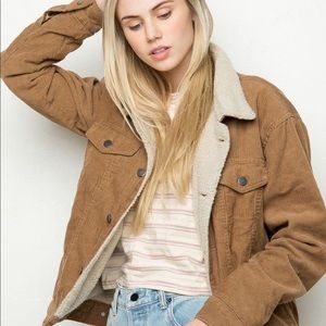 Corduroy Sherpa Jacket